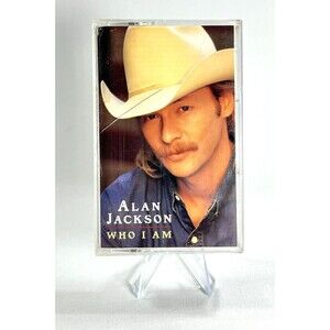 Alan Jackson Who I Am Artista Records Vintage 1994 Cassette Tape Tested